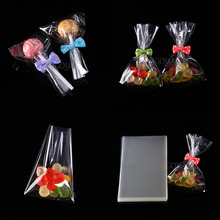 Bolsas transparentes de 11 tamaños para dulces, bolsa de embalaje para galletas, bolsas de plástico OPP pequeñas para regalo, para fiesta de boda, 100 unids/lote 2024 - compra barato