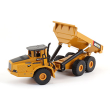 Camión de volteo de aleación de Metal fundido a presión para niños, vehículo de construcción en miniatura, Car1/50, juguetes HUINA, 1712 2024 - compra barato