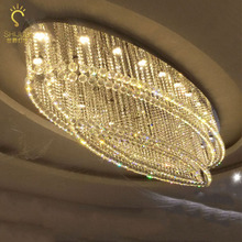 Luz de cristal para o teto., lâmpada led de engenharia para a sala de estar, sala de jantar, entrada, corredor e corredores. lobo do hotel. 2024 - compre barato