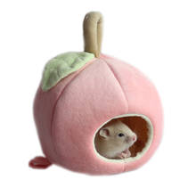 Fruit Hamster Rats Hanging Bed House Hammock Winter Warm Fleece Squirrel Hedgehog Guinea Pig Bed House Cage Hamster Accessories 2024 - buy cheap