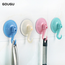 5Pcs/Set GOUGU Strong Suction Cup Hooks Nordic Vacuum Hook Free Seamless Wall Hooks Key Hanger Home Decor For Kitchen Bathroom 2024 - buy cheap