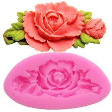 3D силиконовая форма в виде цветка розы помадка, подарок, украшение шоколада, мыло с запахом печенья, полимерная глина, формы для выпечки, инструменты для украшения тортов 2024 - купить недорого