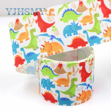 YJHSMY G-18925-1144,10 yards,38 mm Animal cartoon Ribbons,Thermal transfer Printed grosgrain,Gift wrapping DIY materials 2024 - buy cheap