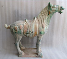 11.82 inch/ Tang sancai ceramics collection horses in ancient China/7 2024 - buy cheap