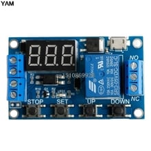 6-30V Relay Module Switch Trigger Time Delay Circuit Timer Cycle Adjustable 2024 - buy cheap