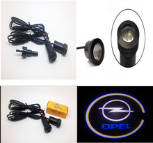 2Pcs/Lot Car Door Welcome Light CREE Ghost Shadow Light Laser Light Opel Logo For Astra Corsa Antara Meriva Zafira Insignia 2024 - buy cheap