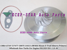 Cartucho Turbo CHRA GT1849V 727477 14411-AW400 727477-5006S 727477-0005 para NISSAN x-trail Almera Primera YD22ED YD1 YD22 2.2L 2024 - compra barato