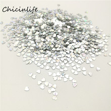 Chicnlife 1000pcs/lot Wedding Stars Heart Confetti Wedding Party Decorative Confetti Wedding Table Decor Birthday Party Decor 2024 - buy cheap