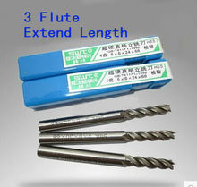 10 unids/set 5mm tres 3 flauta HSS y extremo de aluminio extendido fresa CNC fresadora herramientas de maquinaria de fresado herramientas de corte. Herramienta de torno 2024 - compra barato
