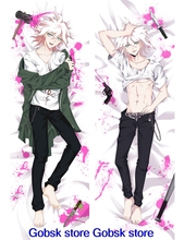Anime Danganronpa: Trigger Happy Havoc Characters Komaeda Nagito Hinata Hajime Dakimakura Pillow Cover Hugging Body PillowCase 2024 - buy cheap
