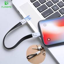 FLOVEME OTG USB Cable For iPhone X 8 7 6S 6 5S Charger Micro USB Cable For Samsung S6 S7 Key Chain Adapter Connector Phone Cobo 2024 - buy cheap