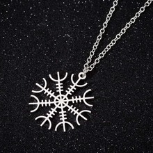 New Year Christmas Gift Cute Stainless Steel Snowflake Necklace Pendant Unique Designed Snowflake Pendant for Women 2024 - buy cheap