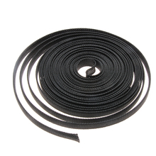 Diámetro 10M negro 10mm aislamiento trenzado apretado PET extensible cable trenzado de nylon manga cable glándula Cables 2024 - compra barato