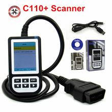 Escáner de diagnóstico para coche BMW, lector de código V4.7 para modelo Creator C110 +, C110, OBD2, nuevo 2024 - compra barato