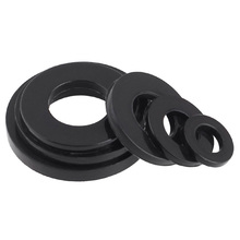 Arandela plana de plástico negro/nailon, 5PCS-M12/M14/M16/M18/M20 2024 - compra barato