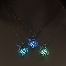 Glowing Unicorn Women Pendant Necklace Cute Luminous Pendant Jewelry 3 Colors Women Necklace for Christmas Gift 2024 - buy cheap