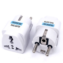 Universal EU South Korea Plug Adapter Converter US AU UK To European KR AC Travel Power Electrical Socket Outlets Wholesale 2024 - buy cheap