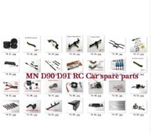 MN D90 D91 RC Car spare parts Original upgrade motor gear tire ESC servo front rear axle pull rod drive shaft shock absorber 2024 - buy cheap