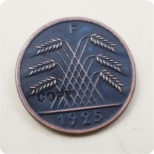1923F,1925F, Alemania, 10 monedas de copia conmemorativas, colección de arte 2024 - compra barato