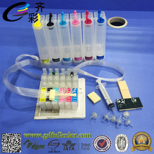 T0821N Bulk Ink System  for Epson T50 CISS with Reset Chip + 500ML Pigment Ink / Color 2024 - buy cheap