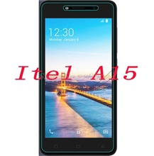 Smartphone 9H Tempered Glass for Itel A15 GLASS  Explosion-proof Protective Film Screen Protector cover phone 2024 - buy cheap