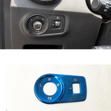 Stainless steel For MG ZS 2018 2019 2020 accessories Car Headlamps Adjustment Switch frame Cover Trim Sticker Car Styling 1pcs 2024 - buy cheap