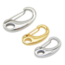 2pcs Gold Color 316 Stainless Steel Bracelet Connector 16 19 21mm Lobster Clasps & Hooks Clasps For DIY Leather Cord Bracelets 2024 - buy cheap