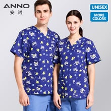 Anno-conjunto de scrubs hospitalares para enfermeira e mulher, uniforme médico de enfermagem para homens e mulheres, uniformes médicos 2024 - compre barato