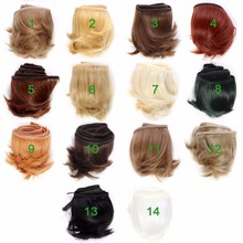 1PCS Doll Accessories Synthetic Fiber 5CM Doll Wigs Hair For BJD DIY 2024 - buy cheap