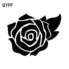 QYPF 15.8cm*12.2cm High Quality Glamorous Rose Vinyl Car Sticker Window Decal Durable Graphics C18-0548 2024 - buy cheap