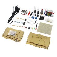 Kit de placa reguladora de tensión regulable lm317, piezas electrónicas diy con fuente de alimentación transformador 2024 - compra barato