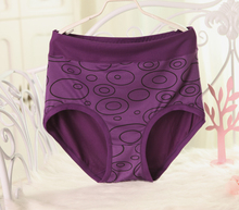 2Pcs/lot New Arrival Underwears Women Briefs Lingeries plus size XXL-6XL  High Waist Cotton Big Circle Ptinting Women's Panties 2024 - buy cheap
