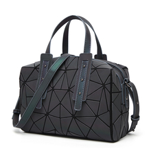 Luxury handbags women bags designer Luminous Hologram shoulder bag bolsa feminina ladies tote bag laser fold over top-handle bag 2024 - buy cheap