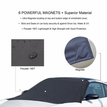 Universal Magnetic Car Windshield Covers Car Cover Snow Frost  Winter Wind Protector  Sun UV Rain Shade Cover Auto Car Accessory 2024 - buy cheap