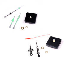 1 Set Silent Large Wall Clock Quartz Movement Mechanism Black And Red Hands Repair Kit Tool Set With Hook Saat Drop Shipping 2024 - buy cheap