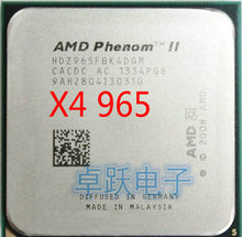 Процессор AMD Phenom II X4 965, четырехъядерный процессор (3,4 ггц/6 м/125 вт), разъем AM3 938 pin, 100% рабочий, бесплатная доставка 2024 - купить недорого