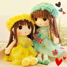 Big Size Elsa Plush Stuffed Brinquedos  Lovely Cartoon Flower Fairy Doll Toys for Girls Birthday Christmas Gift Fashion Doll 2024 - buy cheap