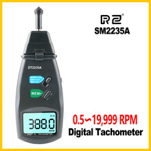 Tacómetro Digital RZ, medidor de contacto, tacómetro digital, china, velocímetro, SM2235A 2024 - compra barato