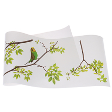 1Pcs Bedroom Nursery Room Wall Decals Birds On Tree Peel And Stick  For Kids Living Room Fresh Removable Wall Stickers 2024 - buy cheap