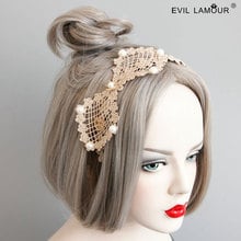 Banda para el pelo con lazo de encaje de princesa lolita, accesorios de temperamento de estilo coreano del Sur, FG-69 2024 - compra barato