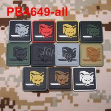 2 pieces  FOX HOUND Special Force Group 3D PVC Patch 2024 - buy cheap