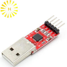 Módulo CP2102 USB a TTL serial UART STC, cable de descarga PL2303, supercepillo, actualización de línea (rojo), 1 unidad 2024 - compra barato