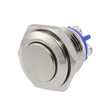 16mm High Flat Head Momentary Metal Anti Vandal Switch 2024 - buy cheap