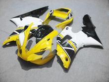 Motorcycle Fairing kit for YAMAHA YZFR1 00 01 YZF R1 2000 2001 YZF 1000 yzfr1 00 01 ABS yellow white Fairings set+7gifts YB22 2024 - buy cheap