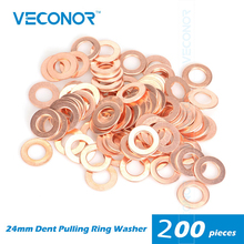 200Pcs Dent Pulling Rings For Spot Welder Panel Ring Washer Spot Welding Machine Consumables 24mm Dia 2024 - buy cheap