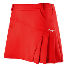 Shorts de golf feminino, saia para tênis, roupa plissada, com shorts de segurança 2024 - compre barato