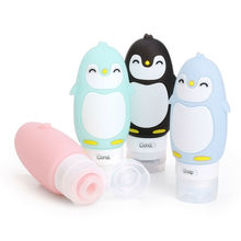 HOT Portable Mini Packing Cartoon Animals Silicone Travel Bottle Cosmetic Lotion Storage Bottle Squeeze Tube Containers 2024 - buy cheap