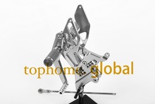 Для Yamaha YZF R6 2003 2004 2005 мотоцикл серый CNC Rearsets подножки задний набор подножек 2024 - купить недорого