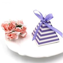 Mini cajas de dulces de Chocolate para Baby Shower, caja de regalo, recuerdo de fiesta de boda y cumpleaños, decoración de aniversario, 100 Uds. 2024 - compra barato