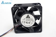 Inversor de servidor pwm para computador, ventilador de refrigeração para delta afb0612gh, 6cm, 60mm, 6025, 12v, 2a, 4 linhas 2024 - compre barato